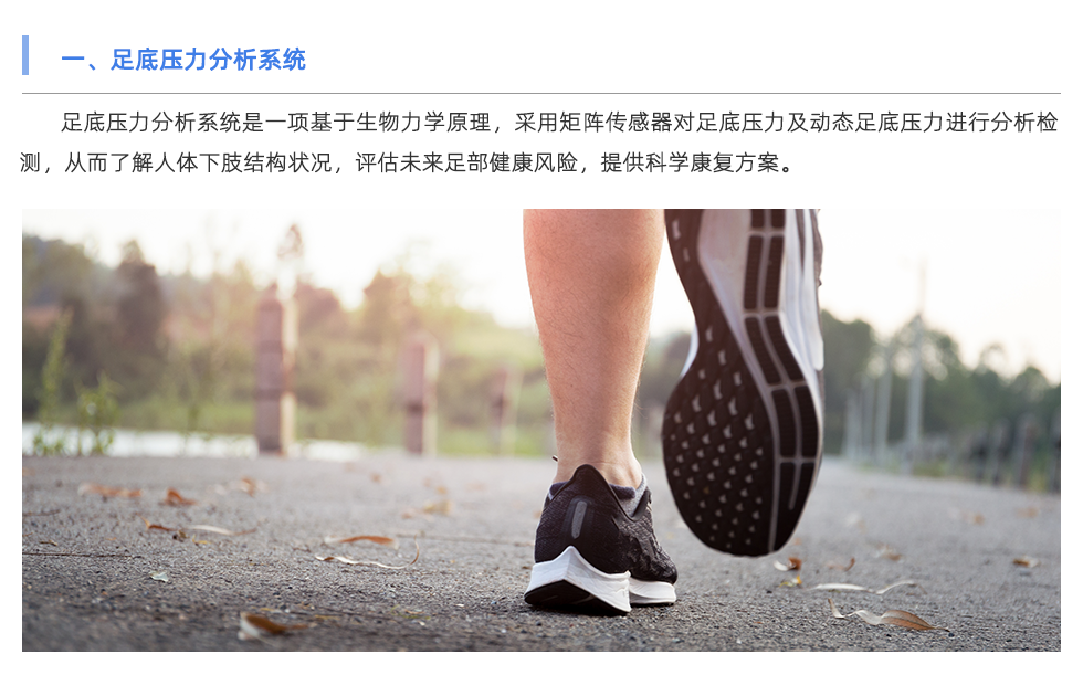 足底壓力分析系統