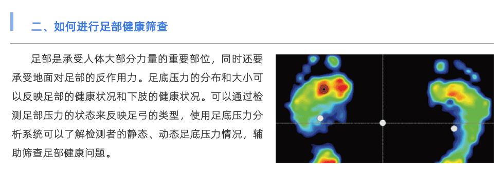 足底壓力分析系統
