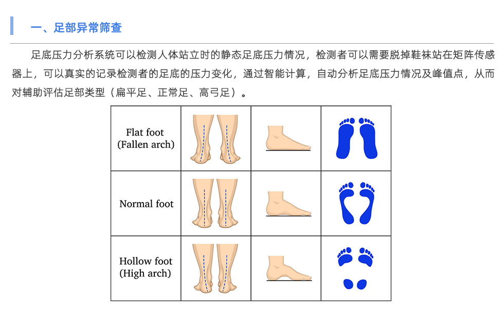 足底壓力分析系統