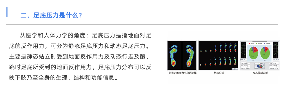 足底壓力分析系統