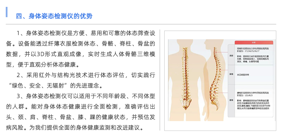 身體姿態檢測儀