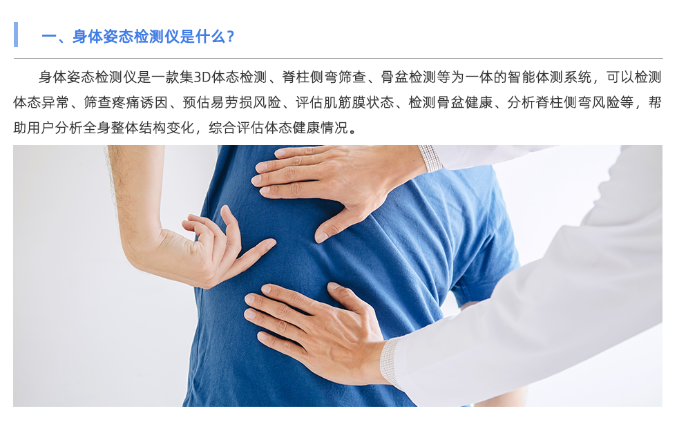 身體姿態檢測儀